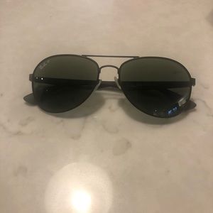 Ray Ban Black Aviator Polarized